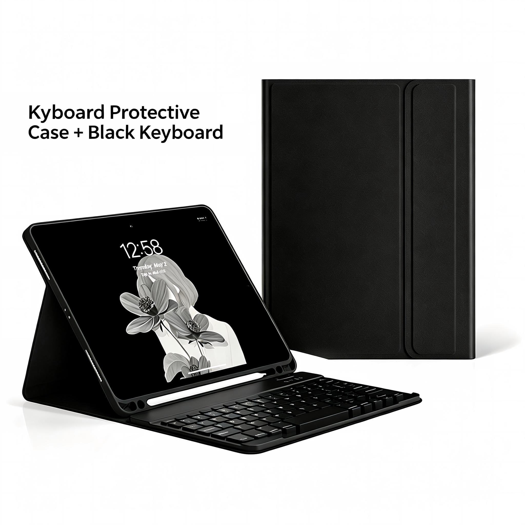 iPad Cover Keyboard and Pencil Holder Cases