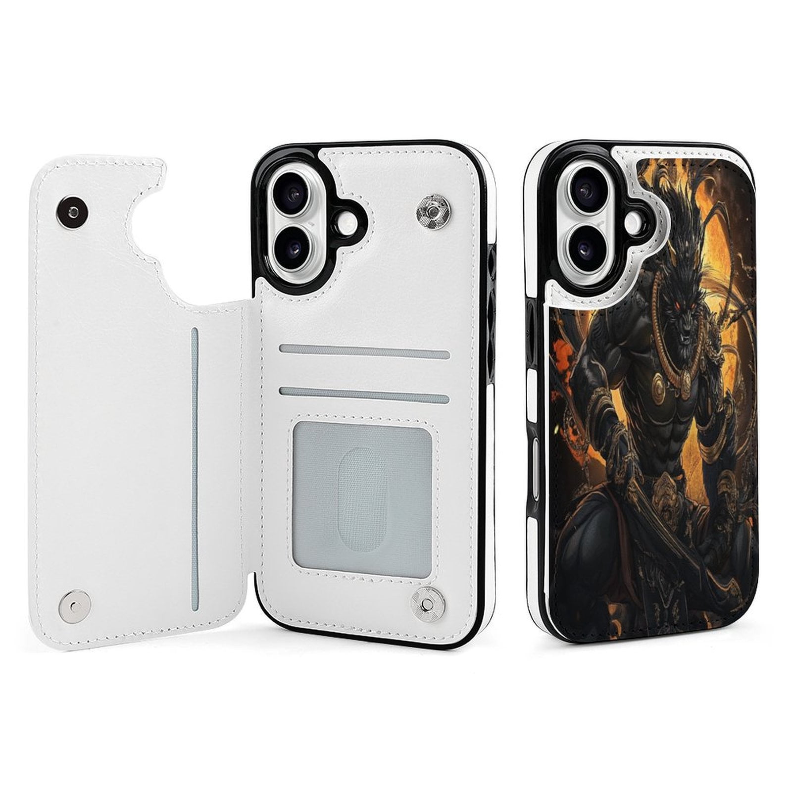 Compatible with iPhone 11 12 13 mini 14 15 16 Pro Max Plus Wallet Case ...