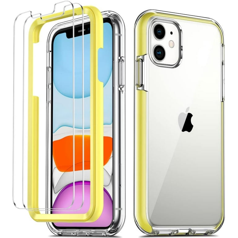 Tempered Glass Iphone 11 Dual Screen Case Compatible With IPhone