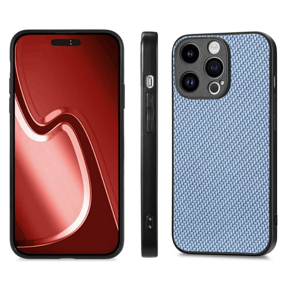 Compatible with iPhone 11 Case,Cute Woven Pattern Case for Women Men,Bumper,Soft Shockproof Camera Protection Phone Case TPU Anti-Bump Silicone Wireless Charging Case for iPhone 11,Blue