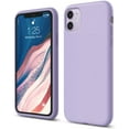 thumbnail image 1 of Compatible with iPhone 11 Case, Liquid Silicone Case, Slim Cover, Full Body Protection (Screen & Camera Protective Case), Shockproof, Anti-Scratch Soft Microfiber Lining 6.1 inch (Purple), 1 of 5
