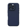 thumbnail image 1 of Compatible for iPhone 11 Case, Slim Liquid Silicone Flexible Soft Gel Rubber Shockproof Phone Case, Protective Cover with Anti-Scratch Microfiber Lining for iPhone 11, Darkblue, 1 of 8