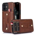 thumbnail image 1 of Compatible with iPhone 11 Case Wallet with Slide Credit Card Holder, Flip Premium PU Leather Hidden Kickstand Classic Retro Heavy Duty Protective Cover for iPhone 11,Brown, 1 of 7