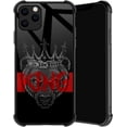 thumbnail image 1 of Compatible with iPhone 11 Pro Case, Bear King Phone Cover for Men/Women, Soft TPU Anti-Skid Thread and Four Corner Anti-Collision Protection Case Compatible with iPhone 11 Pro, 1 of 5