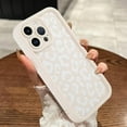 thumbnail image 1 of Compatible with iPhone 11 Pro Case, Cheetah Print Shockproof Soft TPU Protective Case for Women Girls, Slim Anti Scratch Leopard Case for iPhone 11 Pro 6.1 Inch, White, 1 of 16