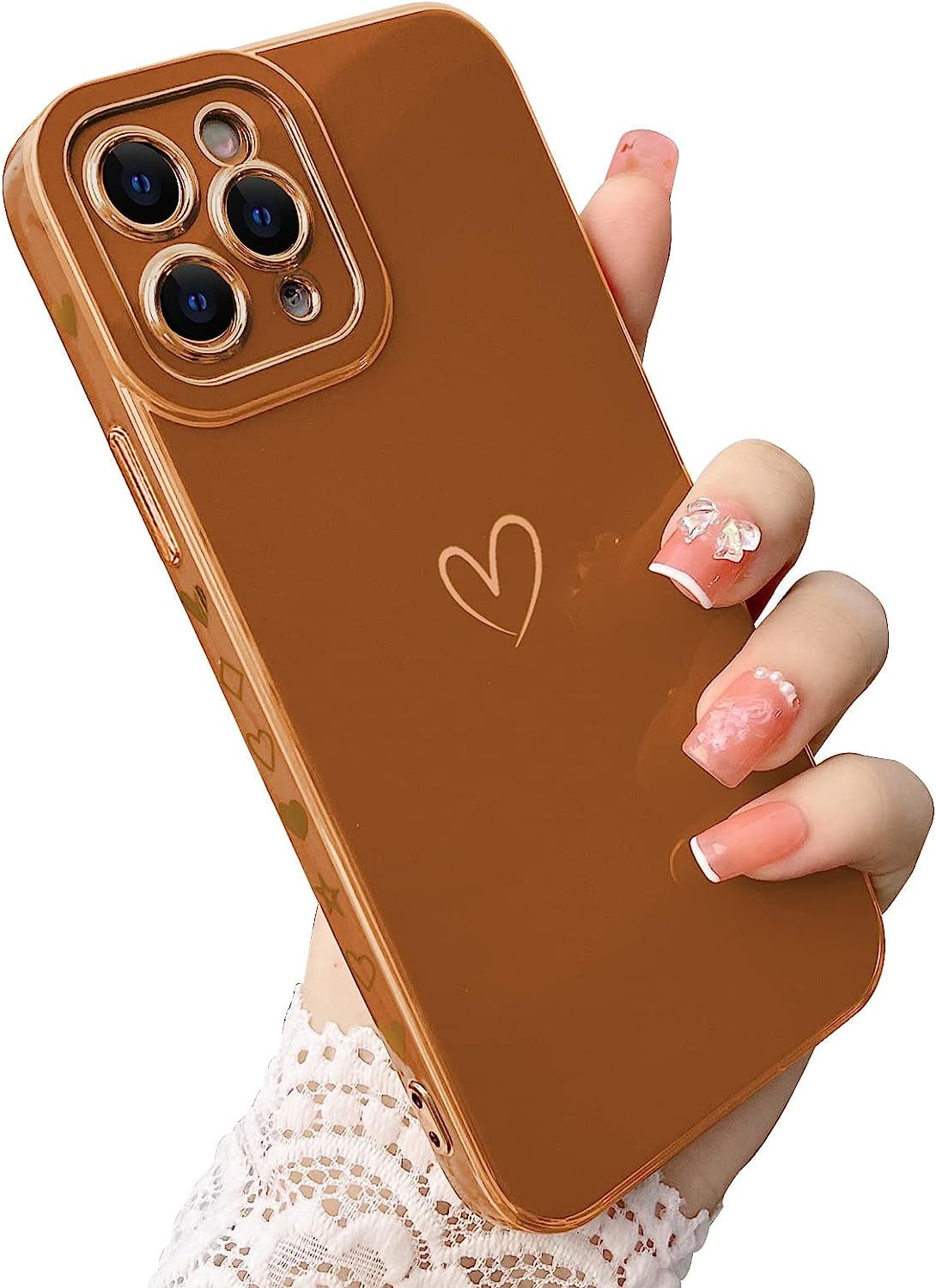Funny Cute Rabbit Case For IPhone 11 Pro - Transparent Shockproof TPU Case With Side Stripes