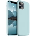 thumbnail image 1 of Compatible with iPhone 11 Pro Case, [Upgrade Military Shockproof] Liquid Silicone Case with [Soft Anti-Scratch Microfiber Lining] Phone Case for iPhone 11 Pro, 5.8 inch, Mint Green, 1 of 14
