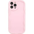 thumbnail image 1 of Compatible with iPhone 11 Pro Max 6.7 inch Cute Kawaii Curly Cream Frame Shape Soft Silicone Shockproof Protective Phone Case Cover for Women Girls Light Pink, 1 of 15