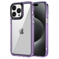 thumbnail image 1 of Compatible with iPhone 11 Pro Max Case, Clear Thin Soft TPU Slim Fit Mobile Phone Cover Anti-Slip Grip Scratch Resistant Phone Cases for iPhone 11 Pro Max, Purple, 1 of 8