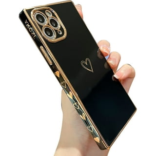Luxury Brand Square Leather Phone Case For iPhone 13 12 11 Pro MAX