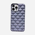 thumbnail image 1 of Compatible with iPhone 11 Pro Max Case for Women/Girls, Cute Candy Coloured Silicone Diamond Lattice Fish Scale Anti-Scratch Shockproof Case for iPhone 11 Pro Max, Gray, 1 of 4