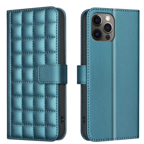 Compatible with iPhone 11 Wallet Case, Elegant Shoulder & Wrist Strap and PU Leather Flip Card Slots Kickstand Magnetic Closure Cell Mobile Phone Cover for iPhone 11, Green