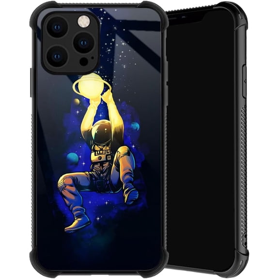 Compatible with iPhone 12/12 Pro Case, Universe Slam Dunk Phone Cover for Men/Women, Soft TPU Anti-Skid Thread and Four Corner Anti-Collision Protection Case Compatible with iPhone 12/12 Pro