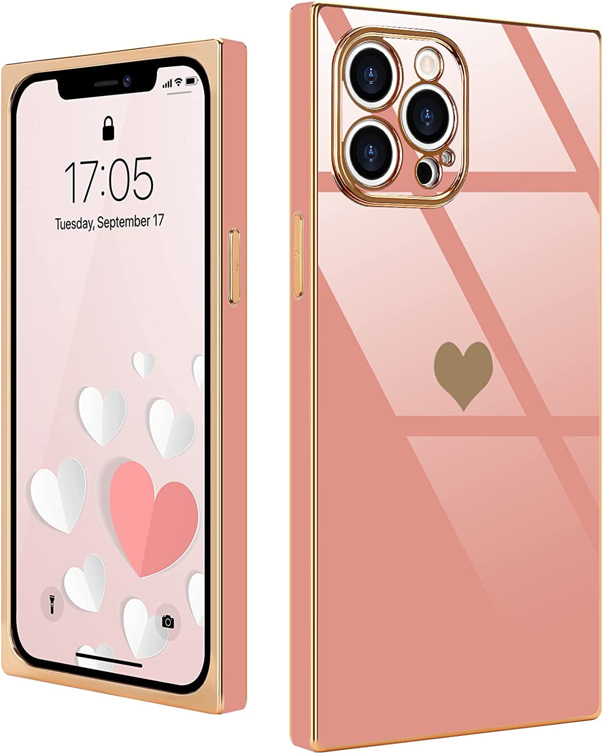 LCHULLE For IPhone 12 Pro Max Case For Women Girls, Cute