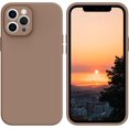 thumbnail image 1 of Compatible with iPhone 12 Pro Max Case, Premium Soft Liquid Silicone Rubber Bumper Full Body Camera Protection Anti-Scratch Microfiber Lining Phone Case for iPhone 12 Pro Max 6.7"-Khaki, 1 of 16