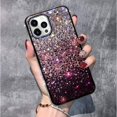 thumbnail image 1 of Compatible with iPhone 12 Pro Max Glitter Diamond Case Cute Bling Rhinestone Sparkle Shiny Crystal Bumper Luxury Case for Girls Women Protective Cover 3D Handmade Case 6.7 inch Purple, 1 of 11