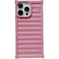 thumbnail image 1 of Compatible with iPhone 12 Pro Max for Women/Girls, 3D Container Design Phone Case Plating Soft TPU Anti-Scratch Shockproof Protective for iPhone 12 Pro Max, Pink, 1 of 7
