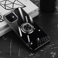 thumbnail image 1 of Compatible with iPhone 13 Case Clear Shockproof Silicone Phone Cases with Ring Holder,[Supports Magnetic Car Mount] Magnetic 360 Rotation Kickstand Thin Soft TPU Protective Cover,Black, 1 of 10