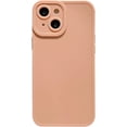 thumbnail image 1 of Compatible with iPhone 13 Case，Simple Cute Solid Color Design Frosted Soft TPU Silicone Anti-Fall Anti-Scratch Slim Shockproof Protective Case for iPhone 13 -Pink, 1 of 11