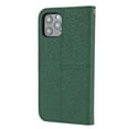 thumbnail image 1 of Compatible with For iPhone 13 Luxury PU Leather Wallet Card Slots Case, Shockproof and Anti-Scratch Kickstand Strap Rugged 360 Protection Case Cover For Apple iPhone 13,Green, 1 of 8