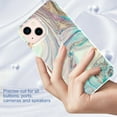 thumbnail image 1 of Compatible for iPhone 13 Marble Pattern IMD Soft TPU Silicone Case,Lightweight Shockproof Rugged Drop Slim Durable High Quality Back Protective Women Girl Cover.For iPhone 13,E, 1 of 6