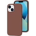 thumbnail image 1 of Compatible with iPhone 13 Mini Case for Women and Men, [Full-Body Protection] [Anti-Fingerprint] [Soft-Touch] Shockproof Soft Silicone Phone Case for iPhone 13 Mini 5.4", Brown, 1 of 6
