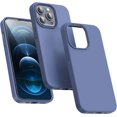 thumbnail image 1 of Compatible with iPhone 13 Pro Case 6.1 inch(2021) | Premium Liquid Silicone Rubber | Soft Anti-Scratch Microfiber Lining Full-Body Protection Case for iPhone 13 Pro, Lavender Gray, 1 of 14