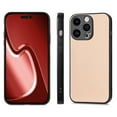 thumbnail image 1 of Compatible with iPhone 13 Pro Case,Cute Woven Pattern Case for Women Men,Bumper,Soft Shockproof Camera Protection Phone Case TPU Anti-Bump Silicone Wireless Charging Case for iPhone 13 Pro,Khaki, 1 of 10