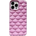 thumbnail image 1 of Compatible with iPhone 13 Pro Case for Women/Girls, Cute Candy Coloured Silicone Diamond Lattice Fish Scale Anti-Scratch Shockproof Case for iPhone 13 Pro, Pink, 1 of 3