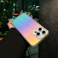 thumbnail image 1 of Compatible with iPhone 13 Pro Laser Transparent Case,Luxury Glitter Bling TPU and Hard PC Shockproof Dazzling Color Ultra Slim Phone Case with Full Camera Lens Protector for Women Men,A, 1 of 6