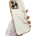 Compatible with iPhone 13 Pro Max 6.7 Inch Luxury Electroplated Case
