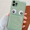 thumbnail image 1 of Compatible with iPhone 13 Pro Max Candy Color Case Glossy Big Eyes Cute Funny Thin Slim Soft Lens Protection Aesthetic Shockproof Protective Cover for Women Girls, 1 of 12