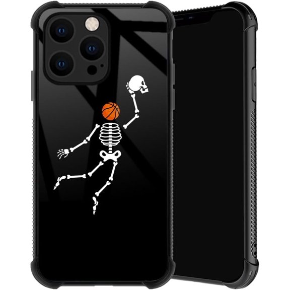 Compatible with iPhone 13 Pro Max Case, Shark Clan Phone Cover for Men/Women, Soft TPU Anti-Skid Thread Frame Four Corner Anti-Collision Protection Case Compatible with iPhone 13 Pro Max