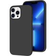 thumbnail image 1 of Compatible with iPhone 13 Pro Max Case for Women, [Drop Protection] [Anti-Fingerprint] [Anti-Scratch] Shockproof Soft-Touch Silicone Phone Case for iPhone 13 Pro Max 6.7", Black, 1 of 12