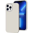 thumbnail image 1 of Compatible with iPhone 13 Pro Max Case for Women, [Drop Protection] [Anti-Fingerprint] [Anti-Scratch] Shockproof Soft-Touch Silicone Phone Case for iPhone 13 Pro Max 6.7", Stone, 1 of 12