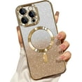 Compatible with iPhone 13 Pro Max Glitter Case with Camera