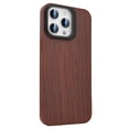 thumbnail image 1 of Compatible for iPhone 13 Pro Wooden Pattern Slim Case, Kickstand Case Compatible with MagSafe Wireless Charging, Rugged PC Shockproof Lens Protector Case for iPhone 13 Pro,Walnut Pattern, 1 of 9