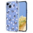 thumbnail image 1 of Compatible with iPhone 14 Case Clear with Flower Design, Cute Soft Silicone TPU Floral Aesthetic Women Girls Transparent Protective Shockproof Anti-Scratch Anti-Yellow Phone Cover, C, 1 of 9