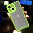 thumbnail image 1 of Compatible with iPhone 14 Case Clear Luminous Case Glow in The Dark Noctilucent Luminous Space Nebula Slim Fit Cover Protective Anti Scratch Cases Thin Translucent Protective Case Green, 1 of 7