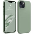 thumbnail image 1 of Compatible with iPhone 14 Case, Full Body Food-Grade Silicone Wear-Resistant, Anti-Drop Protection with Soft Anti-Scratch Microfiber Lining Phone Case for iPhone 14, 6.1 inch,Calke Green, 1 of 14