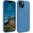 thumbnail image 1 of Compatible with iPhone 14 Case, Full Body Food-Grade Silicone Wear-Resistant, Anti-Drop Protection with Soft Anti-Scratch Microfiber Lining Phone Case for iPhone 14, 6.1 inch,Azure Blue, 1 of 14