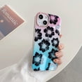 thumbnail image 1 of Compatible with iPhone 14 Max Gradient Clear Case Bling Shiny Cherry Pattern Blossoms Electroplating Lens Frame Bumper Fashion Luxury Shockproof Cover for Women Girls, 1 of 6