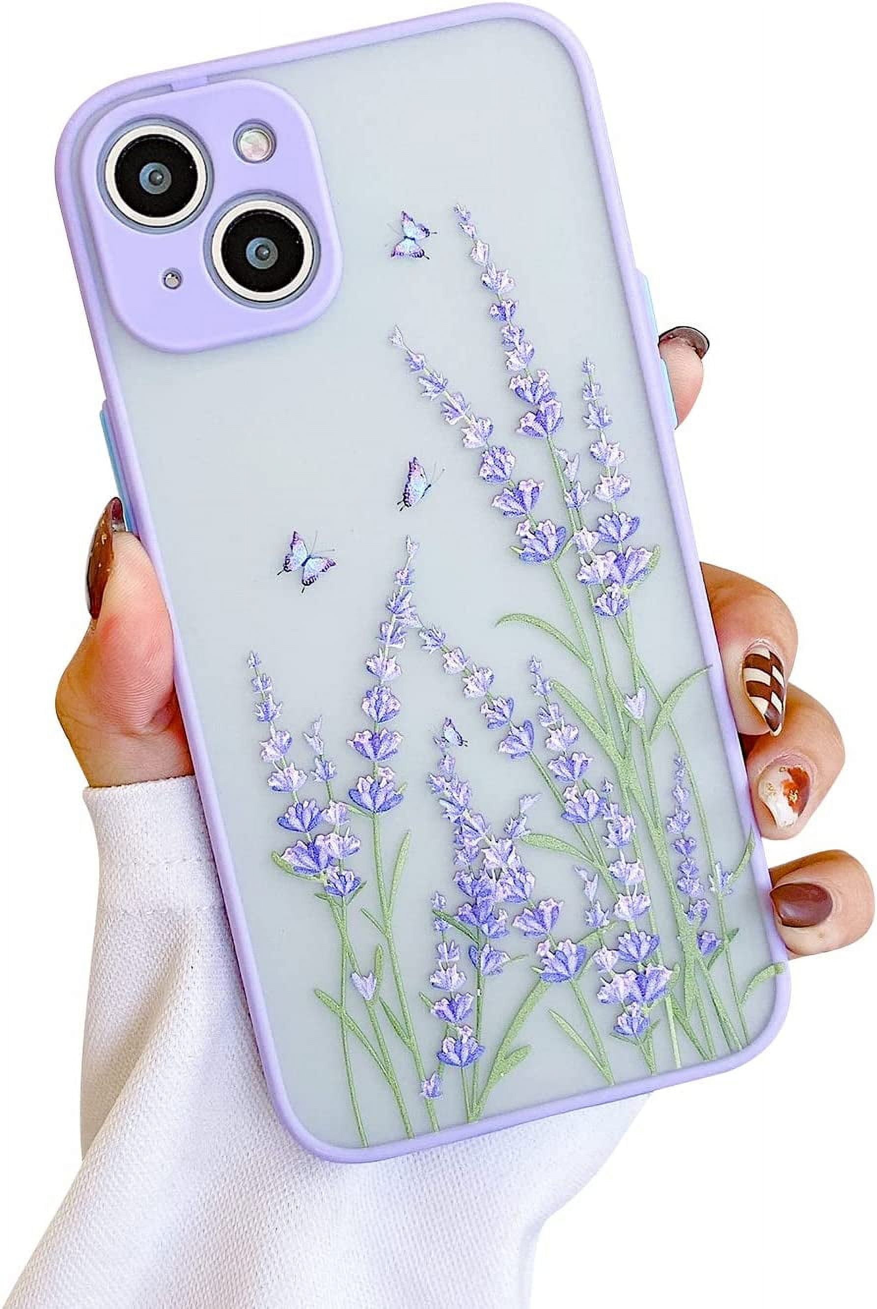 Case for iPhone 7/iPhone 8, Clear Cute Curvy Aesthetic Wave