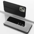 thumbnail image 1 of Compatible with iPhone 14 Plus Case for Women Luxury Clear View Flip Plating Mirror Makeup Glitter Case Shockproof Full 360 Body Protective Case Compatible with iPhone 14 Plus Mirror,
Black, 1 of 9