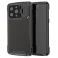 thumbnail image 1 of Compatible with iPhone 14 Pro 6.1 inch Case, Shockproof Heavy Duty Screen Full Body Protective Built in Kickstand Slide PC Camera Lens Protector Case for Apple iPhone 14 Pro, Black, 1 of 8