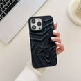 thumbnail image 1 of Compatible with iPhone 14 Pro Case Gradient Color Glitter Galaxy Women Girls, 3D Design High-Grade TPU and Hard PC Shockproof Unique Aesthetic Design Phone Soft Case, Black, 1 of 13