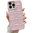 thumbnail image 1 of Compatible with iPhone 14 Pro Case Love Heart Pattern Soft TPU Shockproof Camera Protective Back Cover for Women Girl Cute Phone Case for iPhone 14 Pro 6.1 Inch Pink, 1 of 12