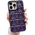 thumbnail image 1 of Compatible with iPhone 14 Pro Case Love Heart Pattern Soft TPU Shockproof Camera Protective Back Cover for Women Girl Cute Phone Case for iPhone 14 Pro 6.1 Inch Dark Purple, 1 of 7