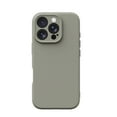 thumbnail image 1 of Compatible for iPhone 14 Pro Case, Slim Liquid Silicone Flexible Soft Gel Rubber Shockproof Phone Case, Protective Cover with Anti-Scratch Microfiber Lining for iPhone 14 Pro, Lightgray, 1 of 8