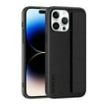 thumbnail image 1 of Compatible for iPhone 14 Pro Case with Strap Wristband, Shockproof Anti-Scratch PU Leather Texture Protective Case, Secure Hand Strap Slim Lightweight Case for iPhone 14 Pro, Black, 1 of 8